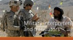 Military interpreters and translators 1