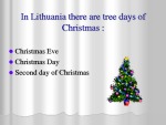 Christmas in Lithuania presentation 2