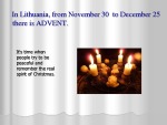 Christmas in Lithuania presentation 3