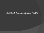 Anti-lock Braking System (ABS) presentation 1