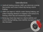 Anti-lock Braking System (ABS) presentation 2