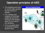 Anti-lock Braking System (ABS) presentation 3