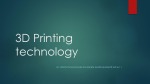 3D printing technology 1