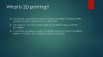 3D printing technology 2