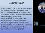 Earth hour presentation 3