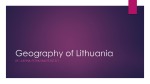 Geography of Lithuania presentation 1