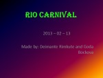 Rio carnival 1