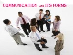 Comunication and its forms 1