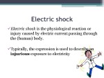 First Aid Electric shock 3