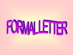 Formal letter rules 1