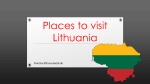 Places to visit Lithuania 1