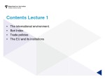 The international environment and the European Union 2