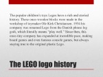 Lego history 3