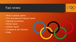 Olympic games presentation 2