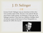 J. D. Salinger The Catcher in the Rye 2