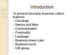 Germany business culture 2