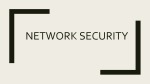 Network security 1