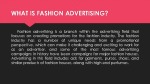 Fashion advertising 2