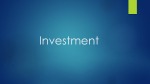 Investment presentation 1