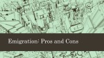 Emigration: Pros and Cons 1