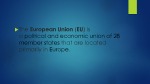 The EU European Union 2