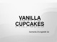 Vanilla Cupcakes