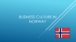 Bussines culture in Norway 1