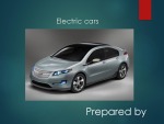 Electric cars presentation 1