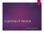 Carnaval of Venice 1