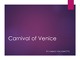 Carnaval of Venice