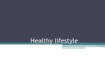 Healthy lifestyle presentation 1