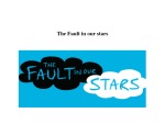 The Fault in our stars 1