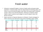 Water need in Lithuania 2