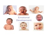 Emotional development 1