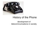 History of the Phone 1