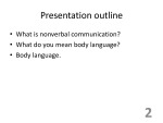 Nonverbal Communication presentation 2