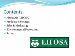 AB „Lifosa“ products 2