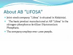 AB „Lifosa“ products 3