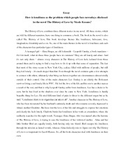 How is loneliness as the problem which people face nowadays disclosed in the novel The History of Love by Nicole Krauss? 1