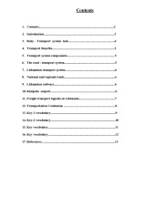 Transport modes system 2