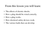 Electrical Safety in the Home 2