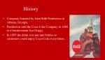 The Coca Cola company 3