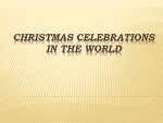 Christmas celebrations in the world 1