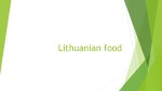 Lithuanian food 1