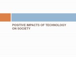 Impact of technology in society 2