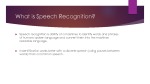 Speech Recognition Systems Benefits 2