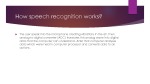 Speech Recognition Systems Benefits 3