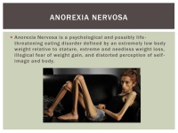 Anorexia nervosa 3