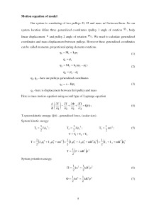Modeling of mechatronic system 5