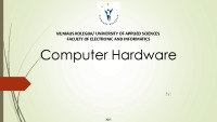 Computer hardware presentation 1